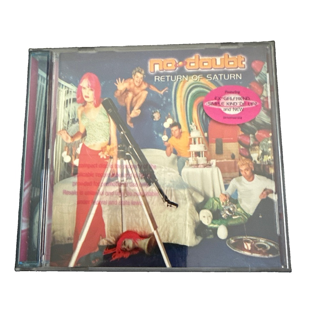 No Doubt Return of Saturn CD 2000 Alternative Rock Gwen Stefani 0694904412